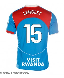 Günstige Atletico Madrid Clement Lenglet #15 3rd trikot Damen 2025-26 Kurzarm